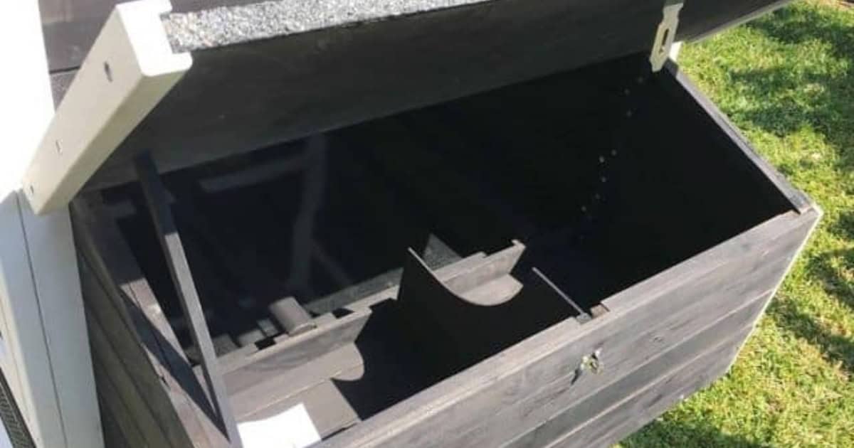 All Somerzby chicken coops come with nesting boxes All Somerzby chicken coops come with nesting boxes